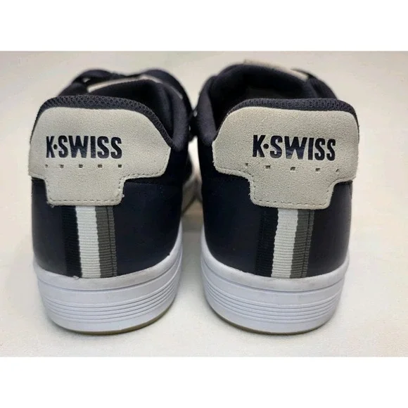 Mens Size 10 K-Swiss Court Casper Tennis Sneakers Navy Blue - Picture 7 of 10